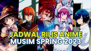 JADWAL RILIS ANIME MUSIM SPRING (APRIL) 2023. ADA KNY, MAHOYOME SAMPE DR.STONE LOH!! | Gawai List