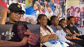 Jungkook shamelessly flirting with army on Weverse Live (REACTION)