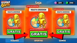 ✅ NÃO ACREDITO!!! CHEGOU A NOVA SKIN ESPECIAL DE GRAÇA NA ATUALIZAÇÃO DO STUMBLE GUYS 0.45.2