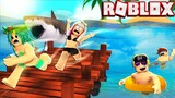 Trapped at a ROBLOX Summer Camp with My Family! -- Escape Obby