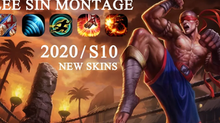 Lee Sin Montage 2020 S10 (สกินใหม่) เล่น Lee Sin ที่ดีที่สุด