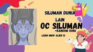 oc siluman Yang mirip alien ( Ibis paint speed draw )