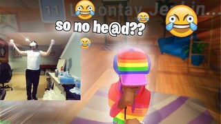 REC ROOM FUNNY MOMENTS | BASKETBALL VR BOXING VR CLUB VR LAGGIIN FUNNY MOMENTS