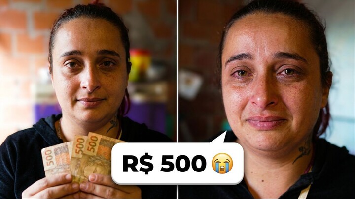 Ela vendeu tudo o que tinha por R$500