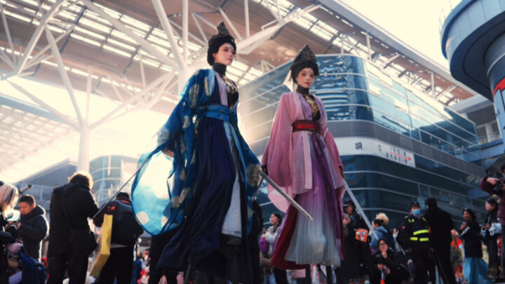 Vlog | Saat aku menggunakan tongkat tradisional warisan budaya takbenda di CP32 untuk cosplay boneka