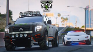 HOT PURSUIT 4 LAMBORGHINI - PELARIAN KE DASAR LAUT ! GTA V ROLEPLAY