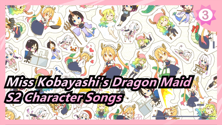 [Miss Kobayashi's Dragon Maid / S2 Character Songs] LOVE / Fully Collect / CD Record / Complete_E