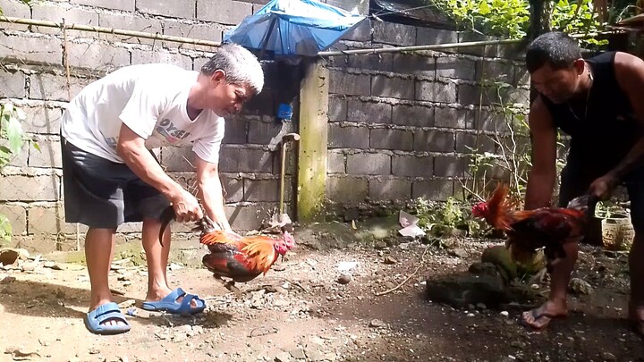 practice Muna ng mga panlaban.