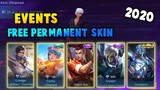 FREE PERMANENT SKIN! UPCOMING EXCLUSIVE EVENTS + MORE REWARDS! | Mobile Legends 2020