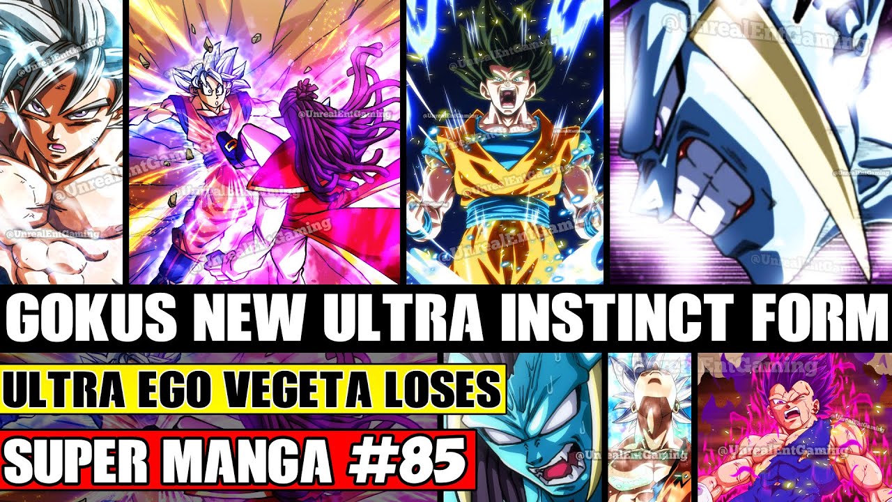 GOKUS NEW ULTRA INSTINCT FORM! Ultra Ego Vegeta Loses Dragon Ball Super  Manga Chapter 85 Spoilers - Bilibili