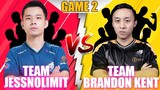 Team Jess No Limit VS Team Brandon Kent (Match 2) - Mobile Legends