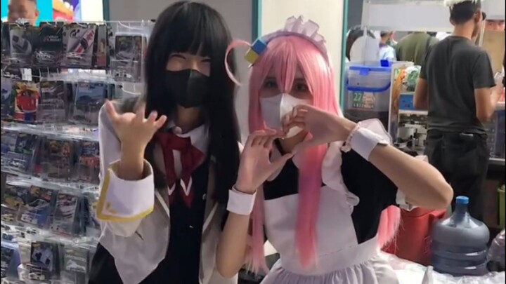 ngga libur dulu mau cari cosplayer😋