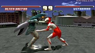 Ultraman Fighting Evolution (Alien Baltan) vs (Ultraman) HD