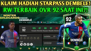 RW OVR 92 OUSMANE DEMBELE DARI STARPASS! RW DENGAN GAMEPLAY TERBAIK SAAT INI DI FC MOBILE YUAHPLAY!