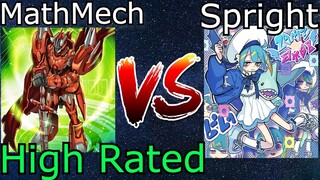 MathMech Vs Spright Live☆Twin High Rated DB Yu-Gi-Oh! 2022