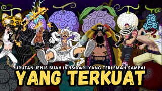 Urutan Jenis Buah Iblis Dari Yang Terlemah Sampai Terkuat !!!