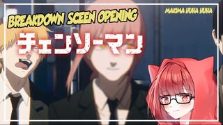 OPENING CHAINSAWMAN SCEEN BREAKDOWN!!!