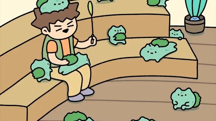 [Cute Pokémon] Cat café? Bulbasaur café!