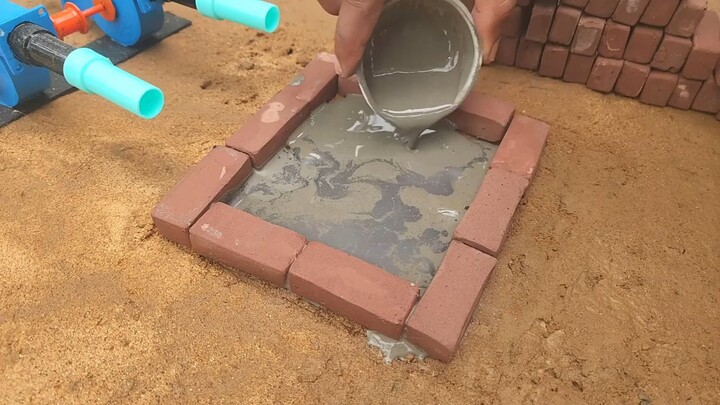 DIY Water Tank Construction | Electric Transformer Motor Water Pump | Science Project