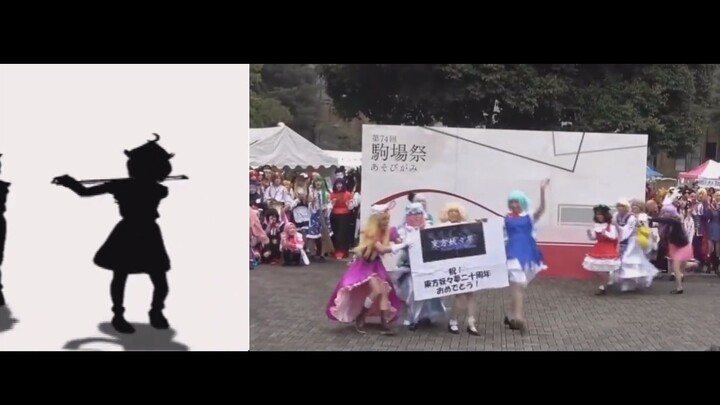 【Bad Apple!】真·真人版