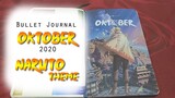 Bullet Journal Oktober 2020 Naruto Theme || plan with 🦋ErChart✨ || Indonesia