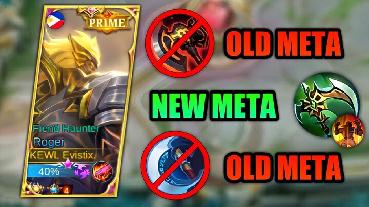 ROGER USER'S MUST TRY ABUSING THIS CORROSION SCYTHE IN THE NEW META | MLBB