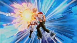 KOF15　チャンピオン　ヴァネッサ　シャッターストライクから21Hitコンボ　無理やり崩す