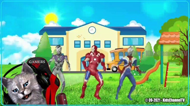 Lagu Anak Anak Balita Lucu Naik Delman Kartun Anak Ultraman Spider-Man Power Ranger Terbaru
