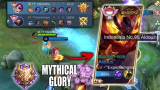 Nana Gajah Gendong Aldous (Indonesia No. 95) di Mythical Glory Menuju Kemenangan!! Gameplay Nana