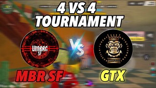 MBR VS GTX (MY OLD TEAM) / 4 vs 4 Tournament + Insane Montage / Ros Mobile Montage / Ep.158