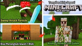 Minecraft PE kalian jadi Mirip Minecraft Java ( Addon Minecraft 1.16 UP )