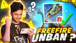 Free Fire UNBANNED 🤯🤯🤯