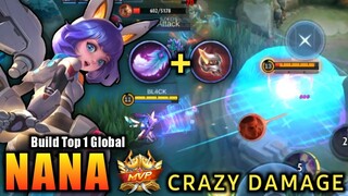 Crazy Damage!! Nana Best Build and Emblem - Build Top 1 Global Nana ~ MLBB