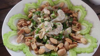 Shrimp Salad Recipe วิธีทำพล่ากุ้งสด สูตรเด็ด 【กุ้งสดๆ จากคลองธรรมชาติ】