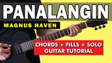 Panalangin - Magnus Haven Chords + Fills + Guitar Solo Tutorial (WITH TAB)