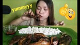 MUKBANG/INIHAW NA LIEMPO MANOK PUSIT AT BANGUS