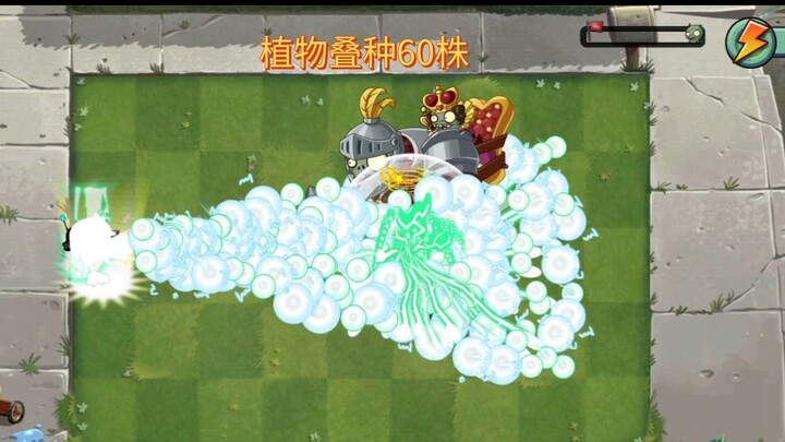 Những loại cây nào trồng chồng lên nhau 60 cây có thể hạ gục tên khổng lồ cận vệ với 290.000 máu tro