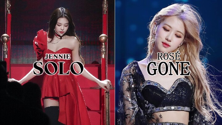 【ROSÉ】On the compatibility between Gone and Solo【Jennie】Mashup【blackpink】