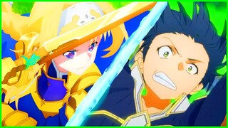 Kirito EXPLODES! Kirito Vs Alice Integrity Knight | Sword Art Online Alicization Episode 16