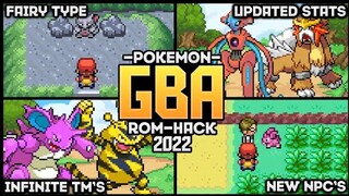 [New] Pokemon GBA Rom With FairyType, Updated Stat Screen, InfiniteTMs, New NPCs And More