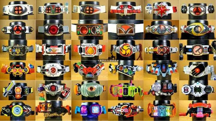 [Special Effects] Kamen Rider Offline Review DX Version 1971-2024 Kamen Rider Transformation Belt Co