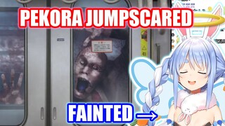 PEKORA FAINTS AFTER A JUMPSCARE  【Hololive English Sub】