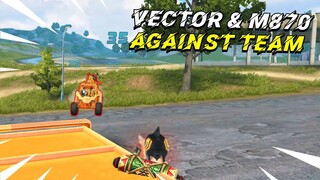 VECTOR AND M870 AGAINST TEAM (ROS GAMEPLAY)