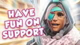 HOW TO HAVE FUN ON SUPPORT IN OVERWATCH 2