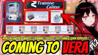 Tower of Fantasy- NEW GACHAPON REWARDS!! TRAINING CENTERS!! SEX CHANGE!! DATA REPEATER!!