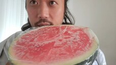 ASMR EATING SOUNDS - WATERMELON