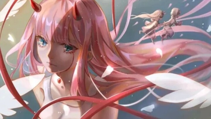Zero Two moments mix,  are you free in summer vacation?