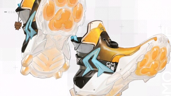 ตอนนี้เรากำลังทำรองเท้าอยู่สองคู่~