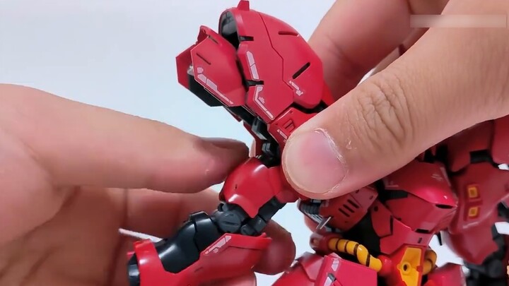 [Players say] Reassuring RG kit Bandai RG series MSN-04 Sazabi model review review Gundam model Band