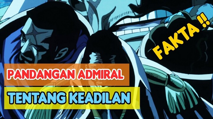 INILAH DAFTAR ADMIRAL ONE PIECE DENGAN KEADILAN YANG DIYAKINI !! | Topi Jerami